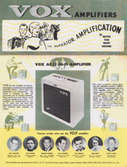 The VOX Showroom - Vox Guitar and Amplifier Product Catalogs